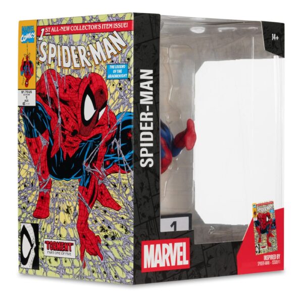 Marvel Collection PVC Szobor 1/10 Spider-Man #1 (Corner Box) 19 cm