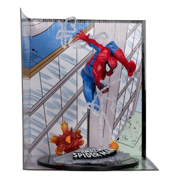 Marvel Collection PVC Szobor 1/10 Spider-Man (The Amazing Spider-Man #302) 17 cm