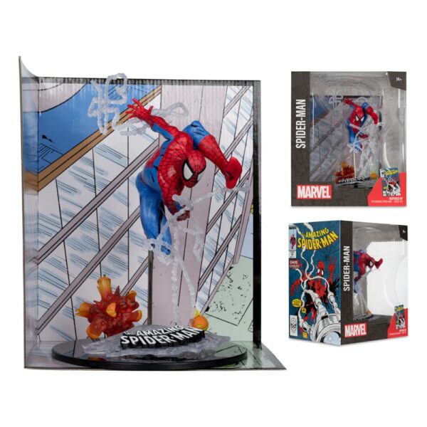 Marvel Collection PVC Szobor 1/10 Spider-Man (The Amazing Spider-Man #302) 17 cm