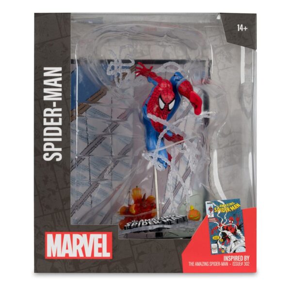 Marvel Collection PVC Szobor 1/10 Spider-Man (The Amazing Spider-Man #302) 17 cm
