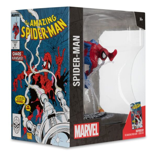 Marvel Collection PVC Szobor 1/10 Spider-Man (The Amazing Spider-Man #302) 17 cm