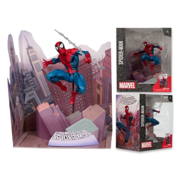 Marvel Collection PVC Szobor 1/10 Spider-Man (The Amazing Spiderman #1) 17 cm