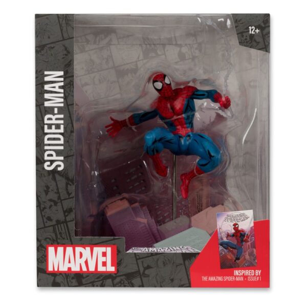 Marvel Collection PVC Szobor 1/10 Spider-Man (The Amazing Spiderman #1) 17 cm