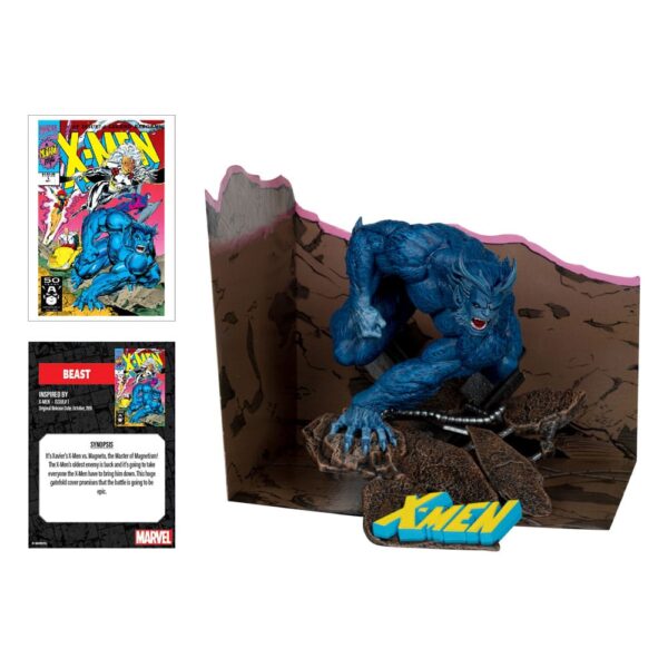 Marvel Collection PVC Szobor 1/10 Beast (X-Men #1) 12 cm