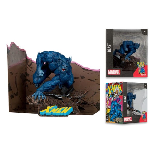 Marvel Collection PVC Szobor 1/10 Beast (X-Men #1) 12 cm