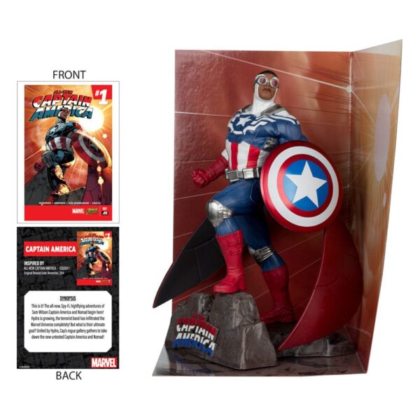 Marvel Collection PVC Szobor 1/10 Captain America (All-New Captain America #1) 17 cm