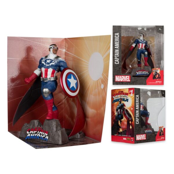 Marvel Collection PVC Szobor 1/10 Captain America (All-New Captain America #1) 17 cm