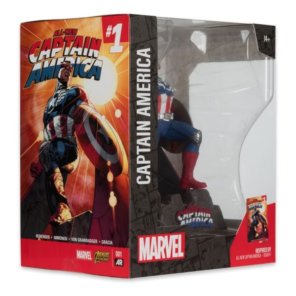 Marvel Collection PVC Szobor 1/10 Captain America (All-New Captain America #1) 17 cm
