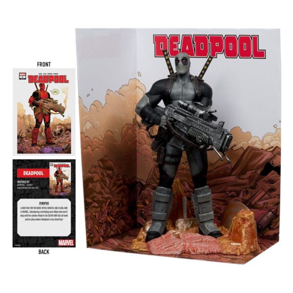 Marvel Collection PVC Szobor 1/6 Deadpool (Deadpool #1)(Grey Suit Chase) 27 cm