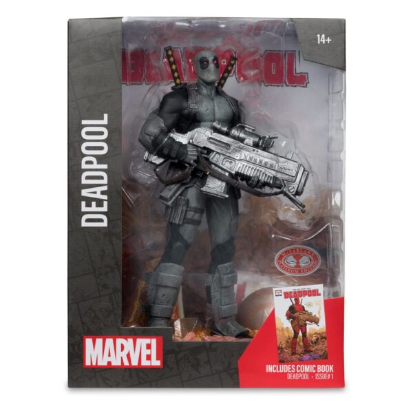 Marvel Collection PVC Szobor 1/6 Deadpool (Deadpool #1)(Grey Suit Chase) 27 cm