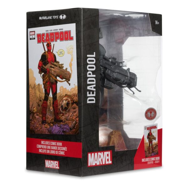 Marvel Collection PVC Szobor 1/6 Deadpool (Deadpool #1)(Grey Suit Chase) 27 cm