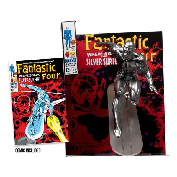 Marvel Collection PVC Szobor 1/6 Silver Surfer (Fantastic Four #72) 25 cm