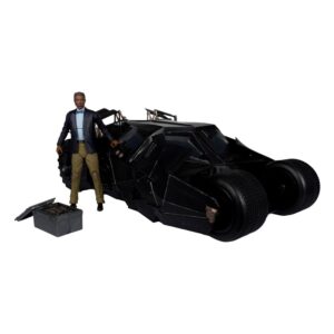 DC Multiverse Jármű Tumbler with Lucuis Fox (The Dark Knight) (Gold Label)