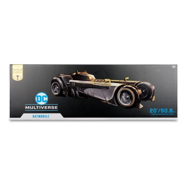 DC Multiverse Jármű White Knight Batmobile (Gold Label) 18 cm DC Multiverse Jármű White Knight Batmobile (Gold Label) 18 cm