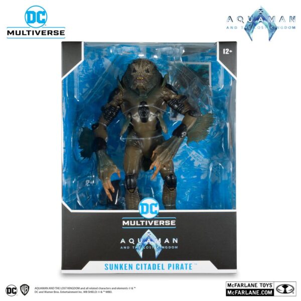 Aquaman and the Lost Kingdom DC Multiverse Megafig Akció Figura Sunken Citadel Pirate 30 cm