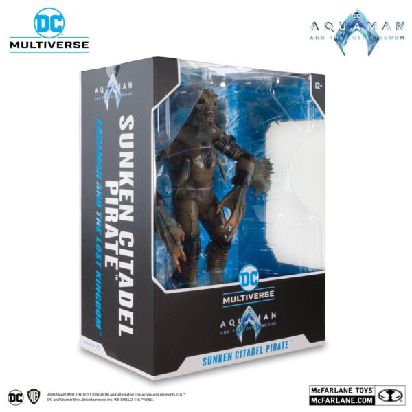Aquaman and the Lost Kingdom DC Multiverse Megafig Akció Figura Sunken Citadel Pirate 30 cm