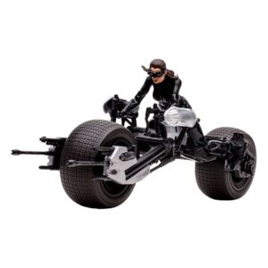 DC Multiverse Jármű Batpod with Catwoman (The Dark Knight Rises)