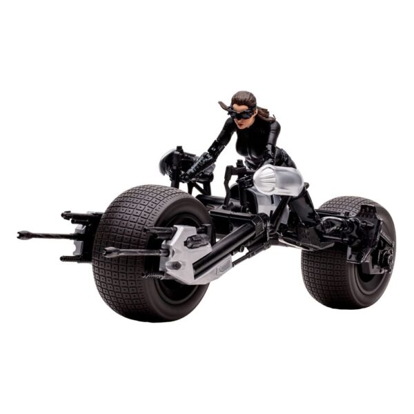 DC Multiverse Jármű Batpod with Catwoman (The Dark Knight Rises)