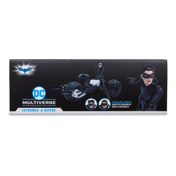 DC Multiverse Jármű Batpod with Catwoman (The Dark Knight Rises)