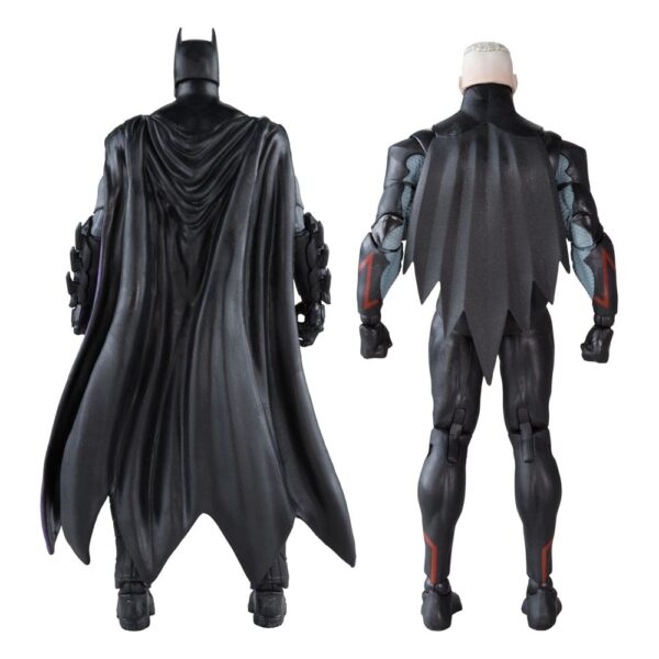 DC Collector Akció Figuras Pack of 2 Omega (Unmasked) & Batman (Bloody)(Gold Label) 18 cm