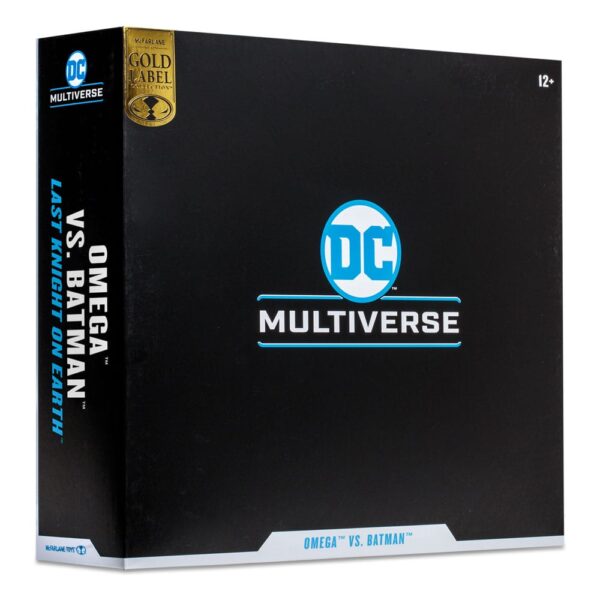 DC Collector Akció Figuras Pack of 2 Omega (Unmasked) & Batman (Bloody)(Gold Label) 18 cm