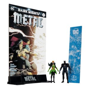DC Direct Page Punchers Akció Figura 2-Pack Batman of Earth-44 & Batman of Earth-11 (Dark Nights: Metal) 8 cm