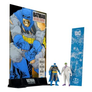 DC Direct Page Punchers Akció Figura 2-Pack Batman & The Joker (Batman: The Dark Knight Returns) 8 cm