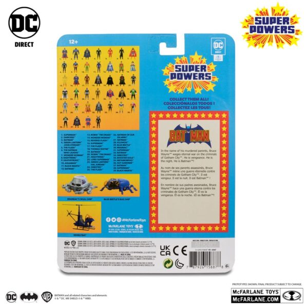 DC Direct Super Powers Akció Figura Batman (The Dark Knight Returns) 13 cm