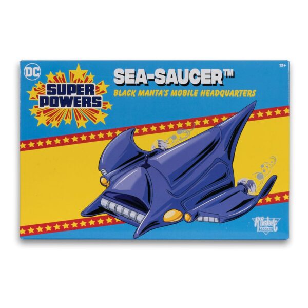 DC Direct Super Powers Járműs Black Manta Sea Saucer 10 cm