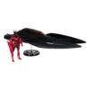 Batman Beyond DC Multiverse Akció Figura Járművel Batman & The Batmobile (Gold Label) 53 cm