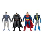 DC Direct Page Punchers Akció Figura 4-Pack Batman & Son of Batman & Superman & Joker 7 cm