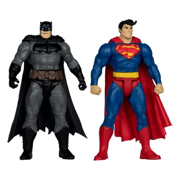 DC Direct Page Punchers Akció Figura 4-Pack Batman & Son of Batman & Superman & Joker 7 cm