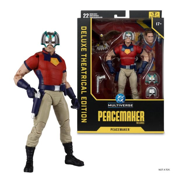 Peacemaker DC Mulitverse DC Theatrical Deluxe Edition Akció Figura Peacemaker 19 cm