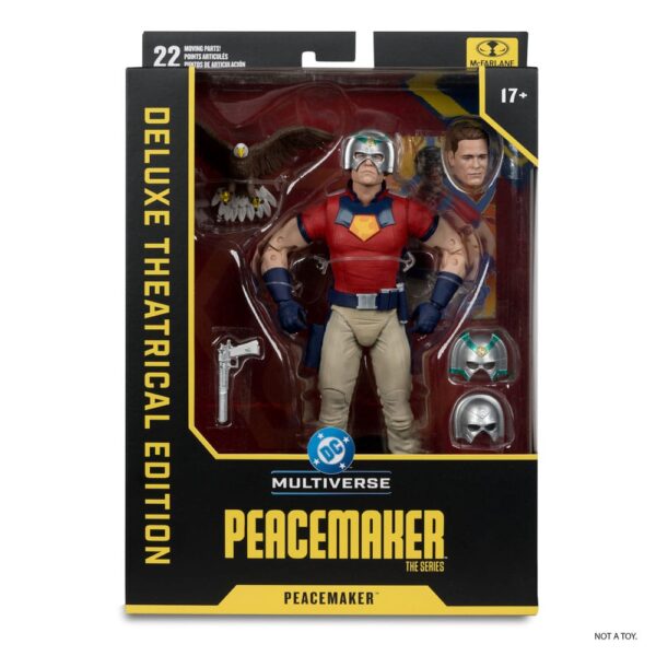 Peacemaker DC Mulitverse DC Theatrical Deluxe Edition Akció Figura Peacemaker 19 cm