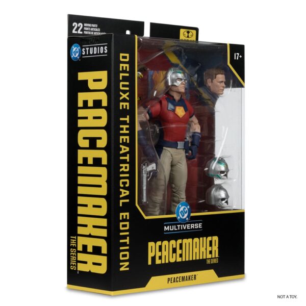 Peacemaker DC Mulitverse DC Theatrical Deluxe Edition Akció Figura Peacemaker 19 cm