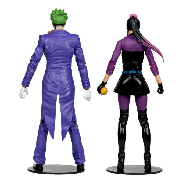 DC Multiverse Akció Figuras Pack of 2 The Joker & Punchline 18 cm
