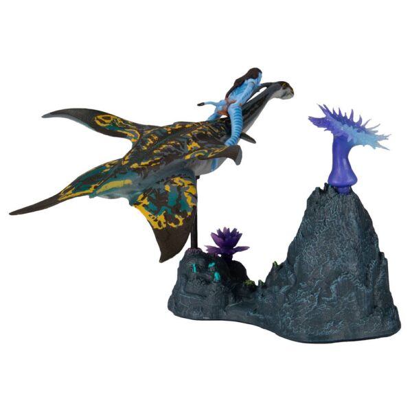 Avatar: The Way of Water Deluxe Medium Akció Figuras Neteyam & Ilu