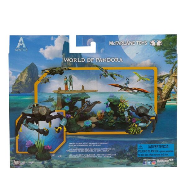 Avatar: The Way of Water W.O.P Deluxe Medium Akció Figuras CET-OPS Crabsuit
