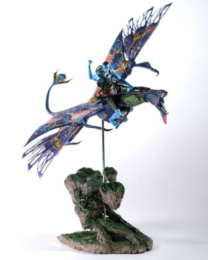 Avatar: The Way of Water Akció Figura Recom Quaritch & RDA Banshee (Gold Label)
