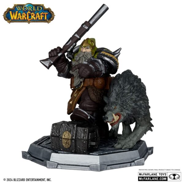 World of Warcraft Akció Figuras Dwarf Hunter & Pandaren 15 cm Assortment (8)