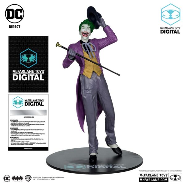 DC Direct PVC Szobor 1/6 The Joker by Jason Fabok (McFarlane Digital) 29 cm