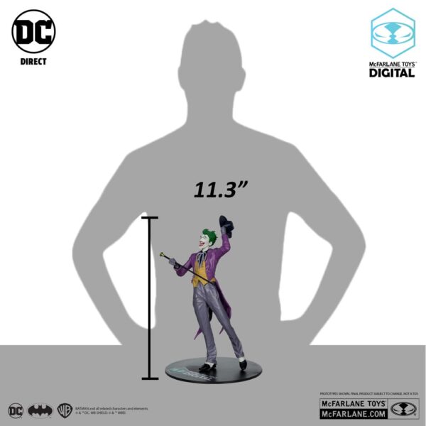 DC Direct PVC Szobor 1/6 The Joker by Jason Fabok (McFarlane Digital) 29 cm