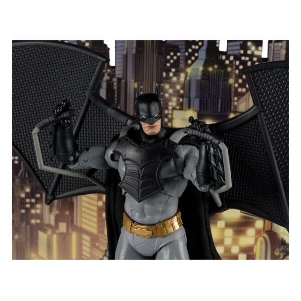 DC Multiverse Akció Figura Batman with Bat-Glider (The Thirteenth Hour) (Gold Label) 18 cm