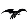 DC Multiverse Akció Figura Batman with Bat-Glider (The Thirteenth Hour) (Gold Label) 18 cm