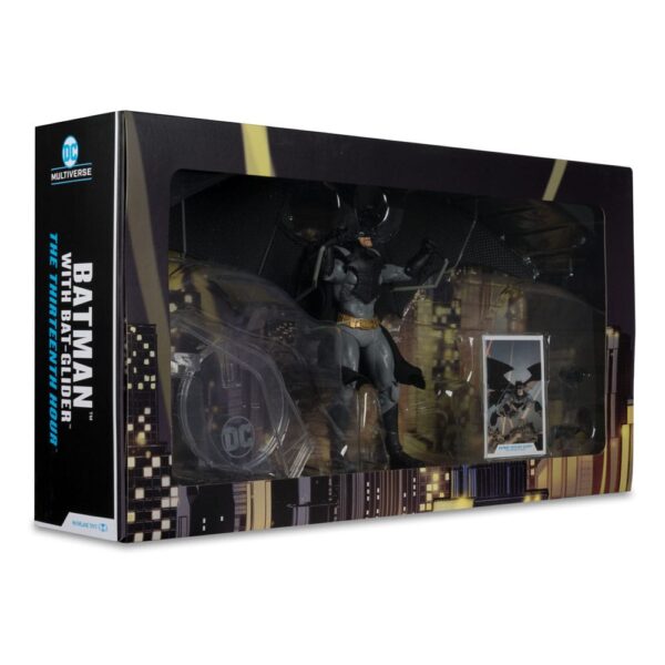 DC Multiverse Akció Figura Batman with Bat-Glider (The Thirteenth Hour) (Gold Label) 18 cm