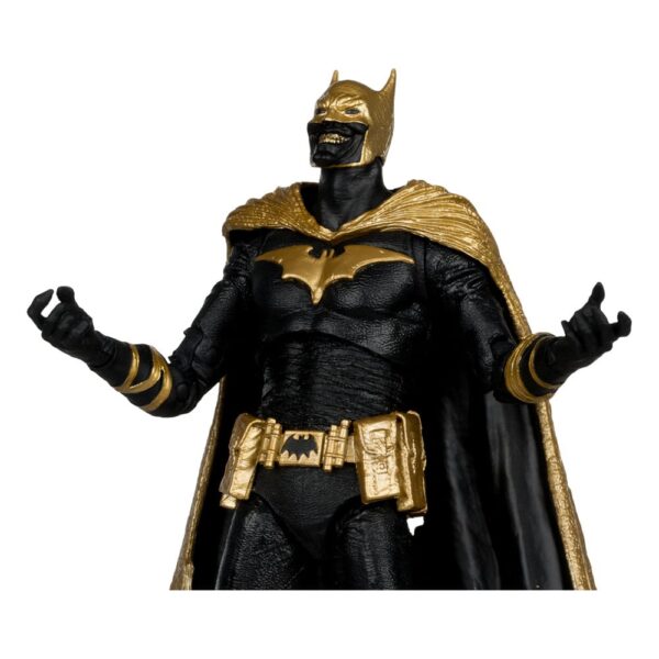 DC Multiverse Akció Figura Batman of Earth-22 Infected (Dark Metal) Knightmare Edition (Gold Label) 18 cm