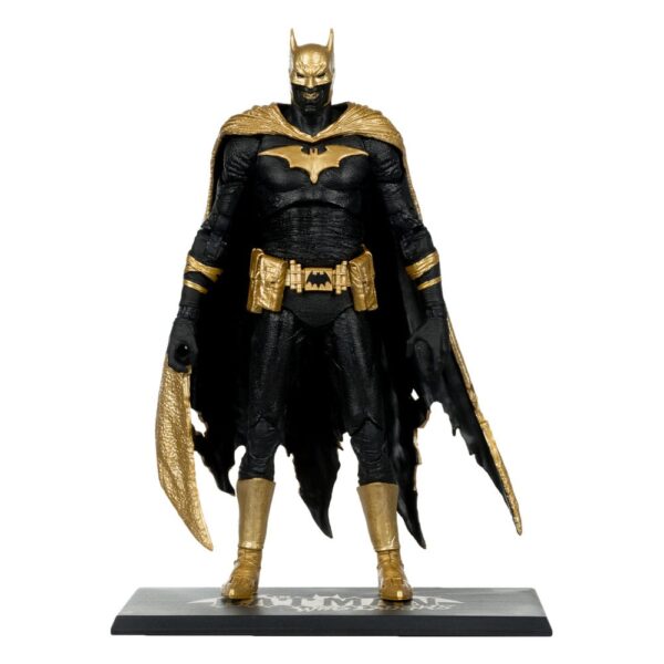 DC Multiverse Akció Figura Batman of Earth-22 Infected (Dark Metal) Knightmare Edition (Gold Label) 18 cm