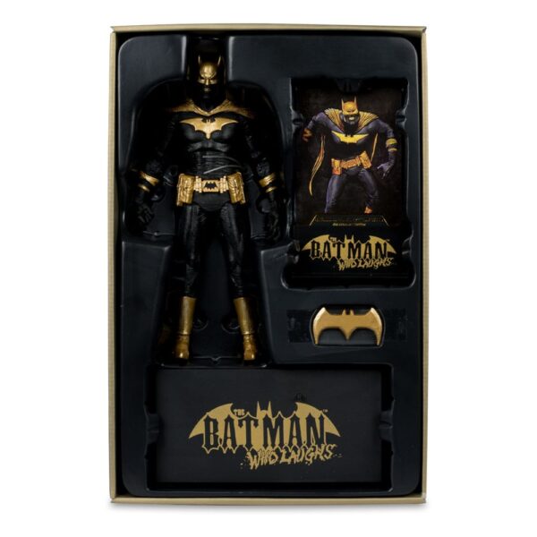 DC Multiverse Akció Figura Batman of Earth-22 Infected (Dark Metal) Knightmare Edition (Gold Label) 18 cm