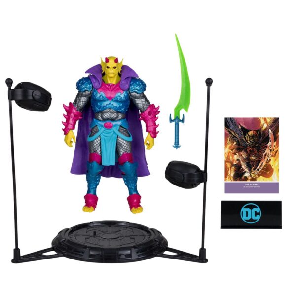 DC Multiverse Akció Figura The Demon (Demon Knights) Black Light Edition (Gold Label) 18 cm