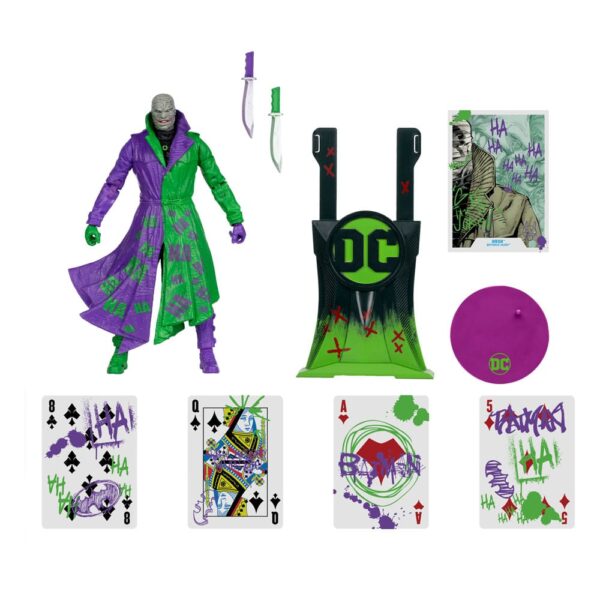 DC Multiverse Akció Figura Hush (Batman: Hush) Jokerized (Gold Label) 18 cm